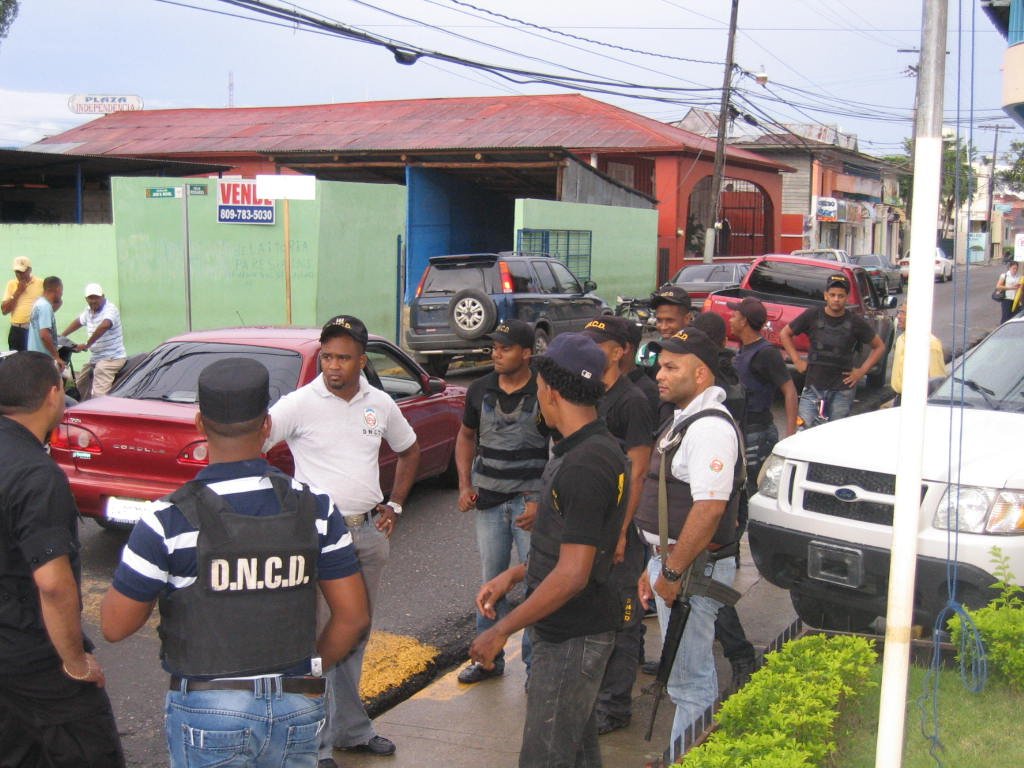 Operativo Anti Droga Policia Nacional de Moca